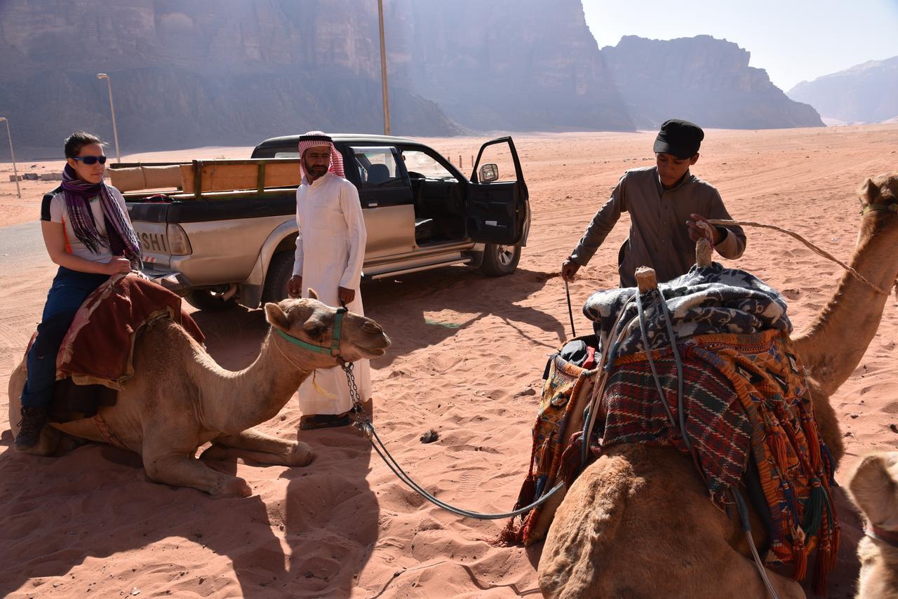 Wadi Rum Quiet Village Camp Exterior foto